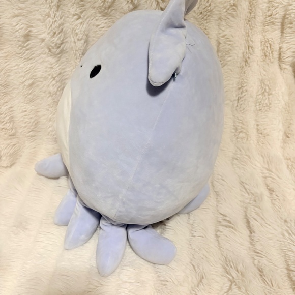 Squishmallow Stacy the Squid – 12” Plush| No Tag | Pastel Blue Squid | - Picture 5 of 6